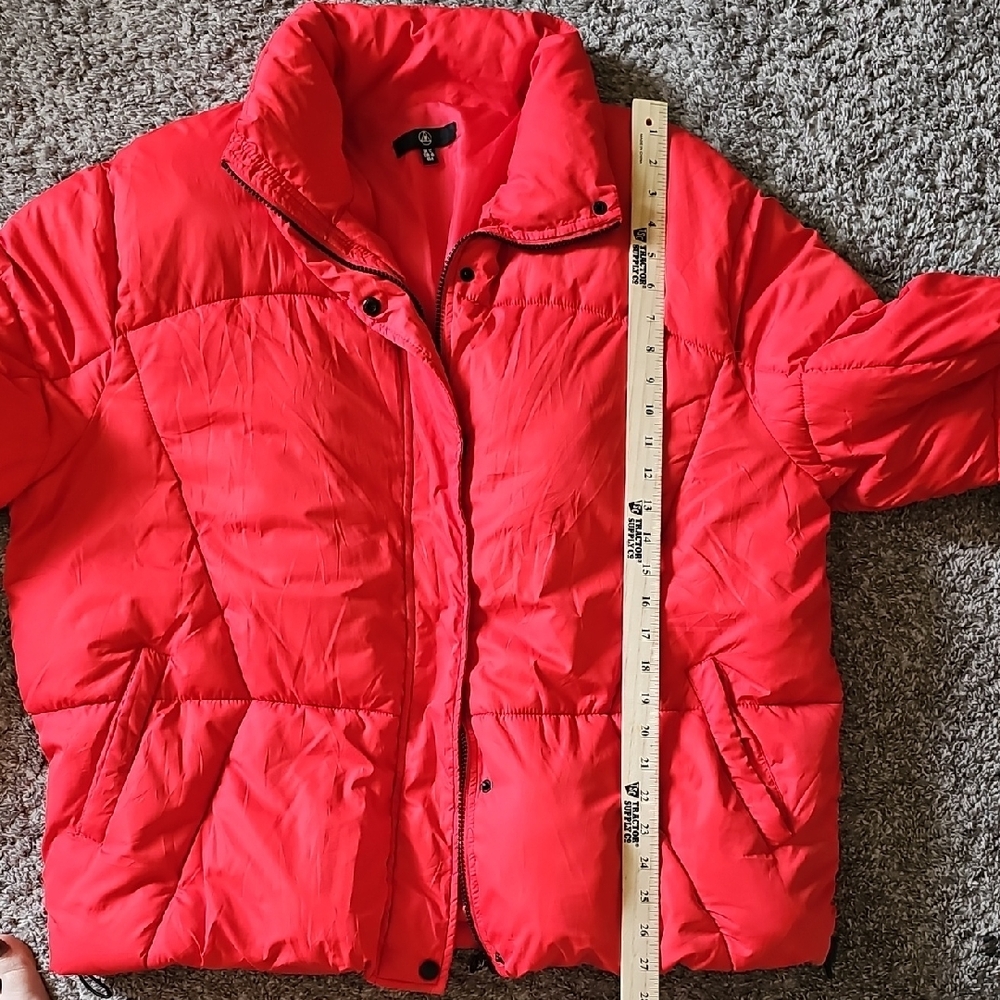 Missguided Red Puffer Jacket - image 6